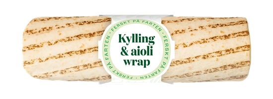 Wrap kylling & aioli