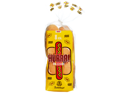 HURRA Pølsebrød 8pk