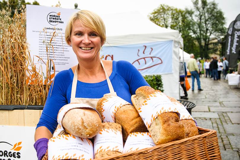 Oppfordrer til brøddøgn: Torunn Nordbø, daglig leder i Opplysningskontoret for brød og korn (foto: OBK/Chris Erlbeck).